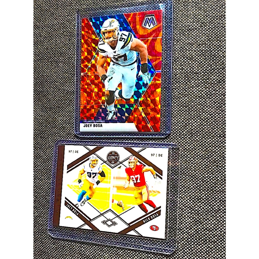 Joey Bosa 2020 Panini Mosaic Reactive Orange SP-Panini Legacy 2020